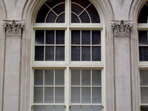 A large restored window.