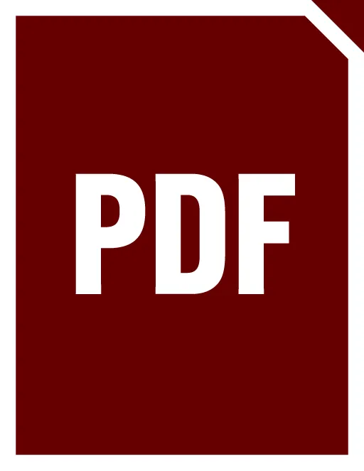 An icon depicting the PDF file extension.