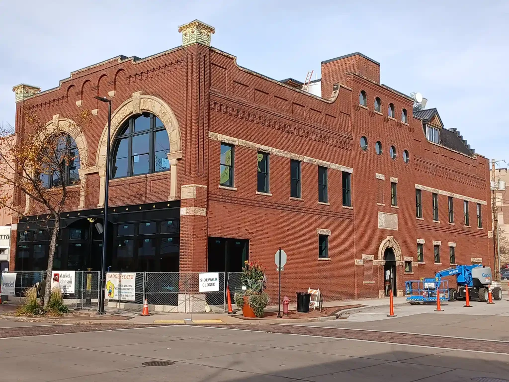 The Antique Emporium building after restoration.
