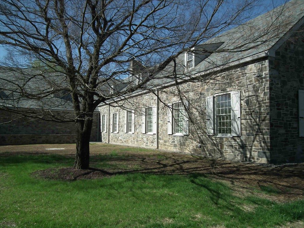 The exterior of the Franklin D. Roosevelt Presidential Library and Museum.
