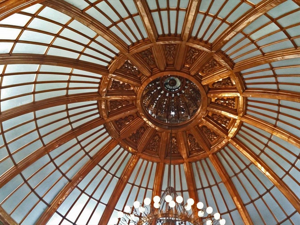 Interior of the dome on the Kansas Statehouse.