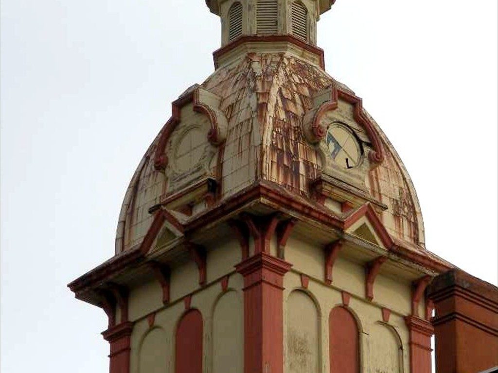 The cupola on the Oregon State Hospital.