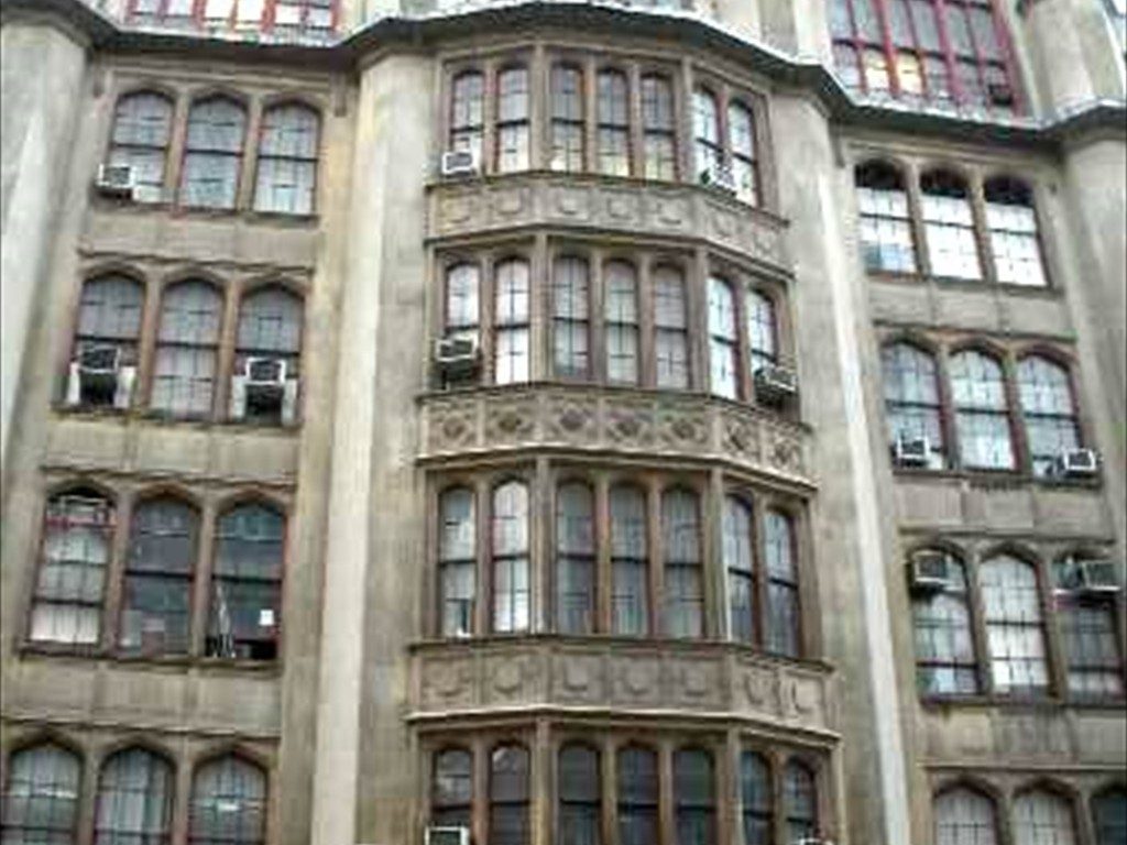 The exterior of Thomas Hunter Hall in New York.