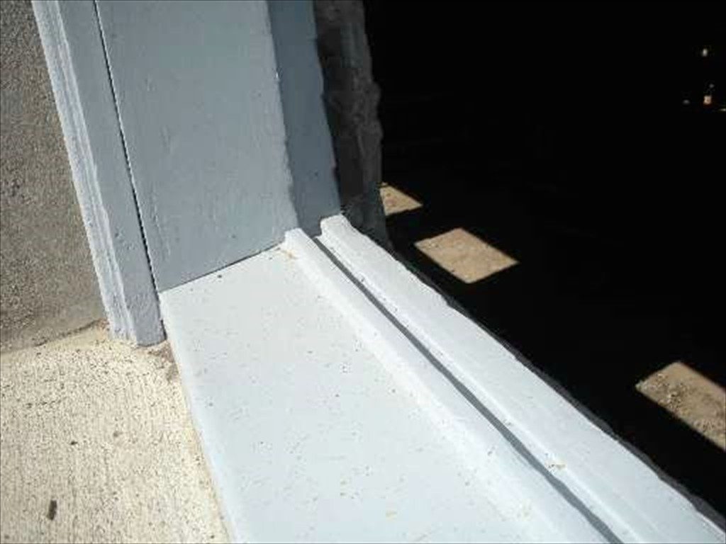 A restored window jamb.