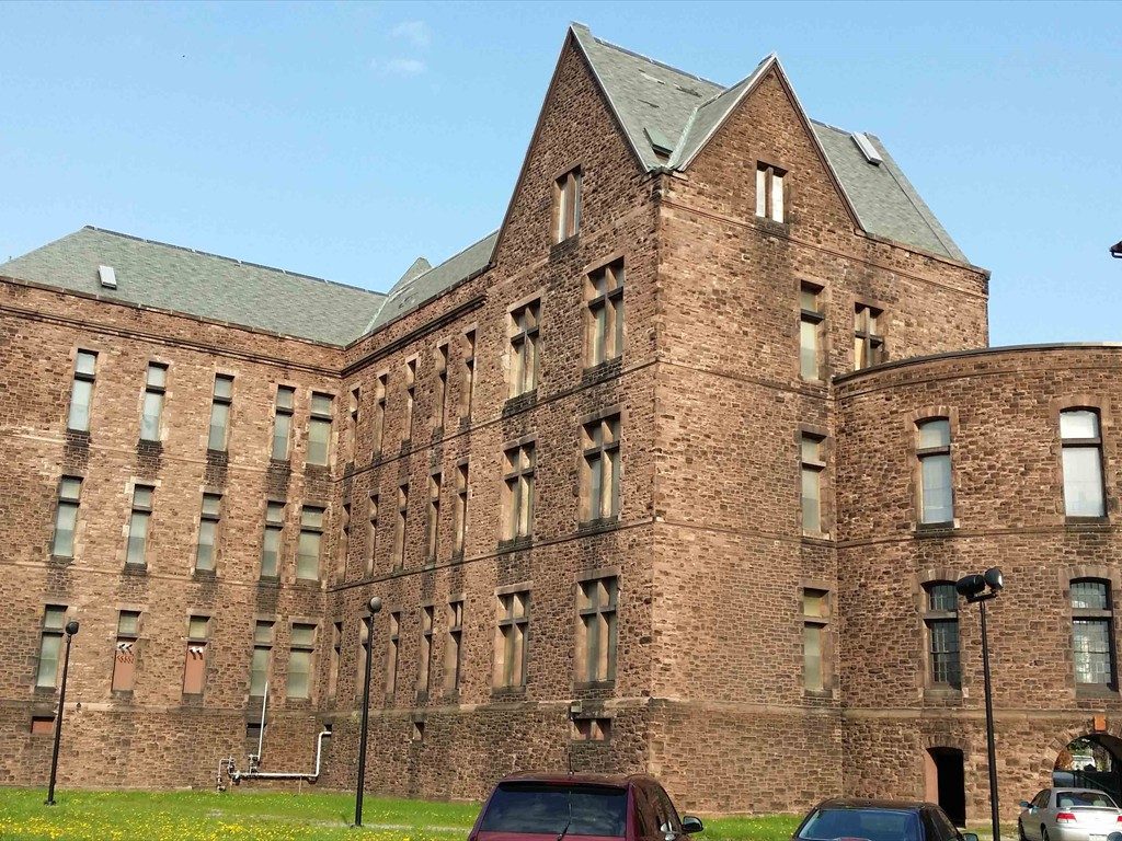 A exterior view of the Richardson Olmsted Complex.